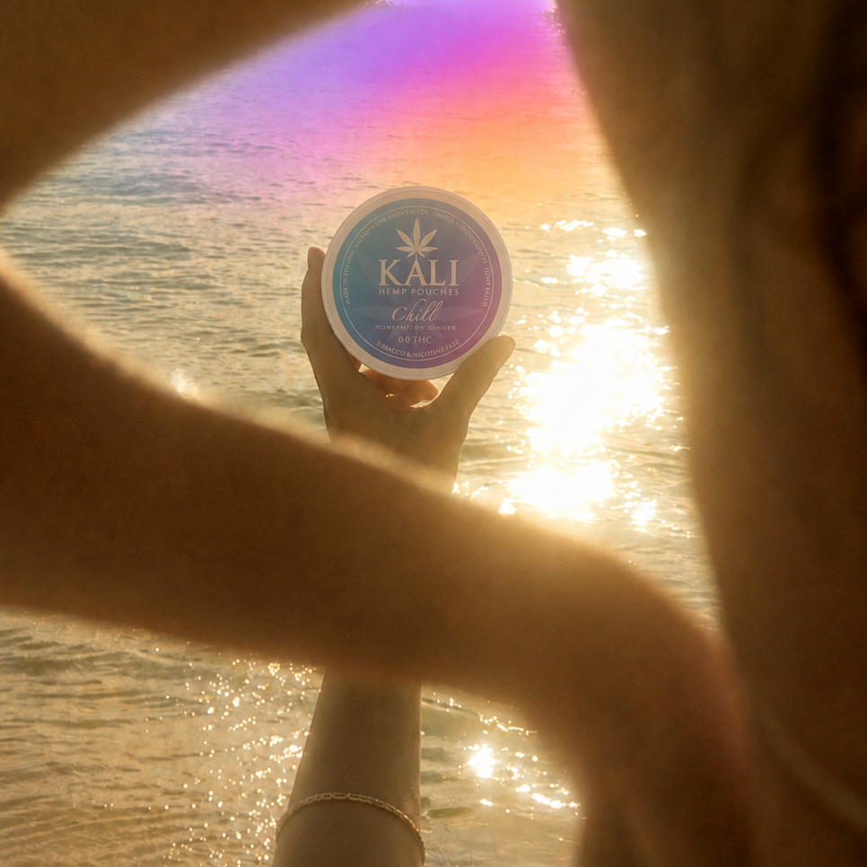 KALI Chill Honey Melon Ginger – Nicotine-Free & Caffeine-Free Pouches